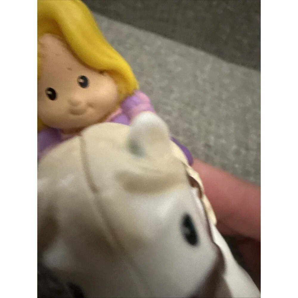 Fisher Price Little People Klip Klop Rapunzel Horse Disney Princess Rare HTF